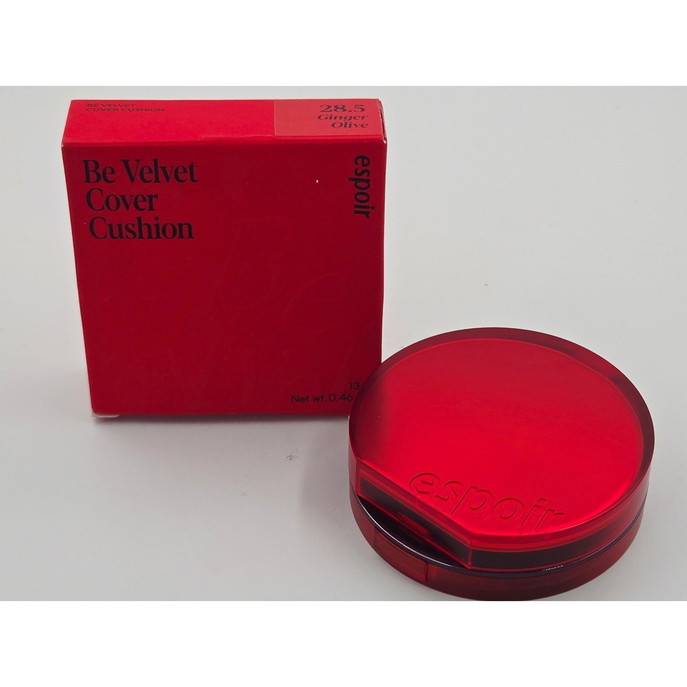Espoir Be Velvet Cover Cushion Foundation 28.5 Ginger Olive 0.46oz New